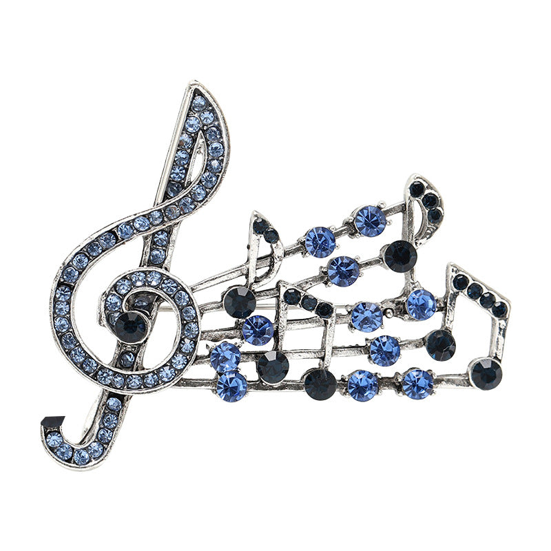 Premium alloy musical note pin - image 5