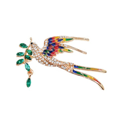 Trendy swallow motif accessory for outfits