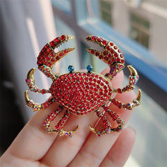 Elegant Crab Brooch for Jackets - Image 3