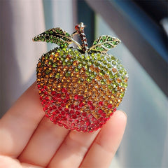 Stylish fashion brooch on jacket with unique design