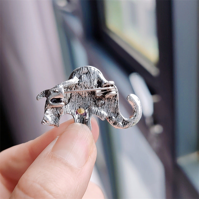 Versatile brooch for jackets and coats