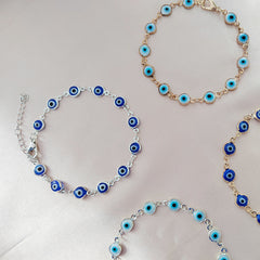 Detail of Evil Eye Design on Bracelet