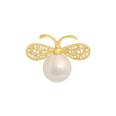 Elegant Vintage Floral Brooch Pin image 3