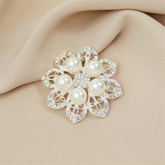 Elegant Vintage Floral Brooch Pin image 10