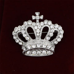 Elegant Vintage Floral Brooch Pin image 2