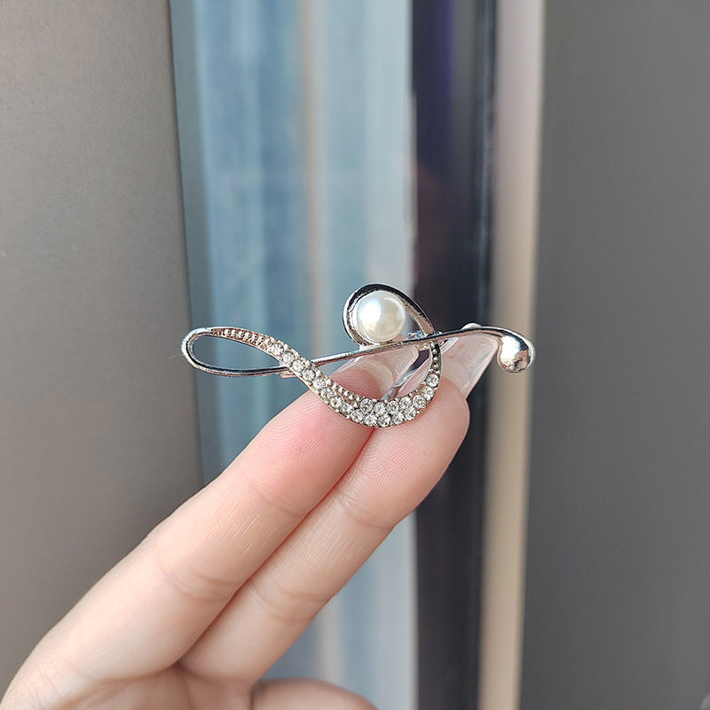 Multi-functional pin attached to a jacket