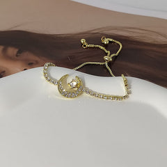 Trendy Zirconia Bracelet Displayed