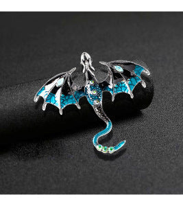 assorted colour animal brooches