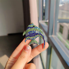 Bright Animal-themed Brooch for jackets