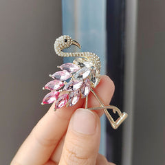 High-End Brooch pinned on a jacket