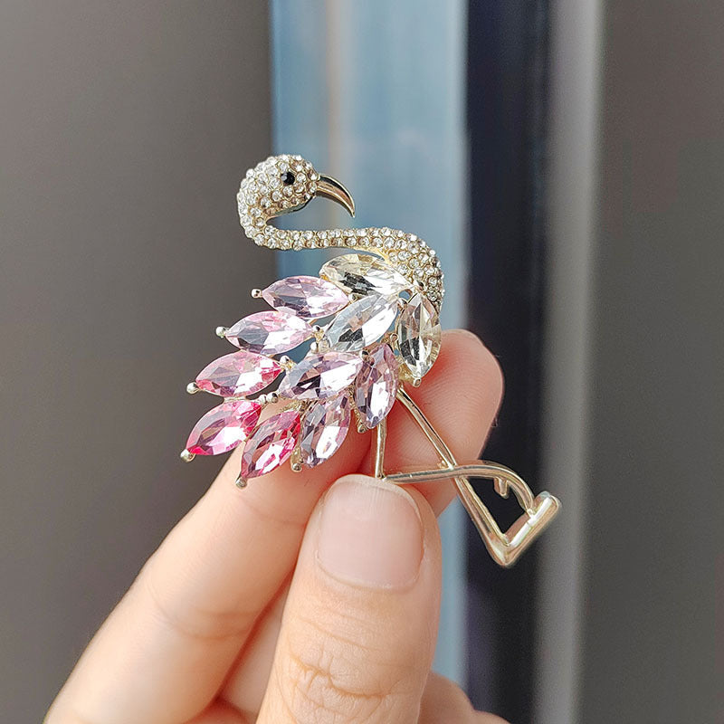 High-End Brooch pinned on a jacket