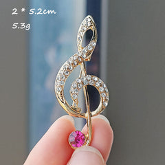 Heart-Shaped Pin with Electroplated Finish