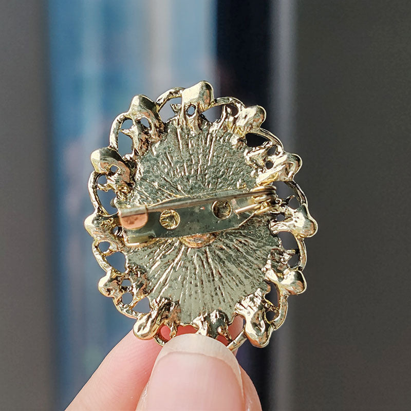 Elegant Rhinestone Brooch Suitable for Gifts 9