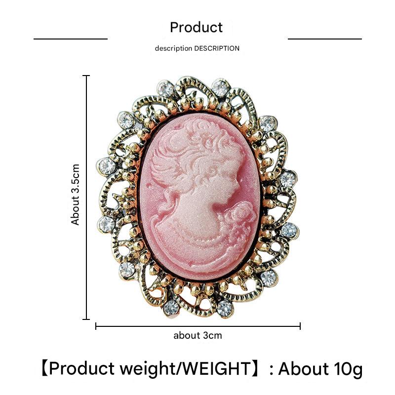 Fashion Accessory Brooch with Floral Pattern 8