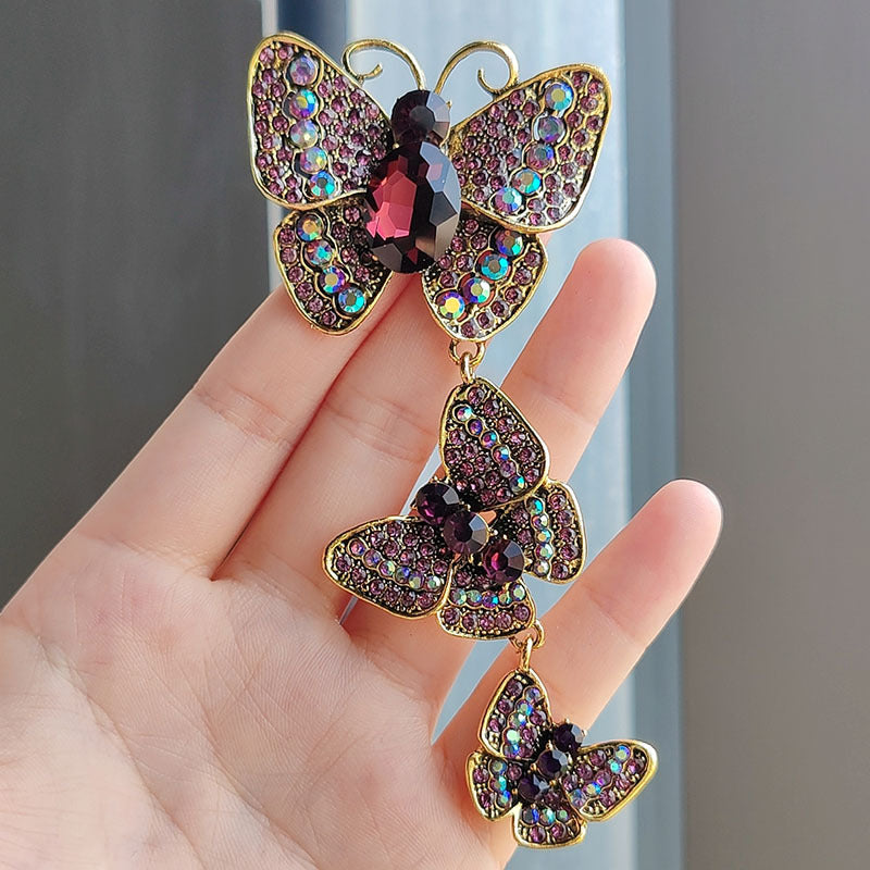 vintage insect brooch with detailed design