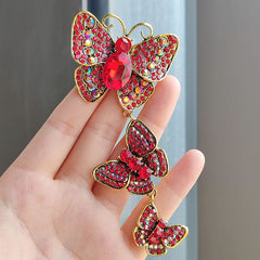 brooch with shimmering embellishments