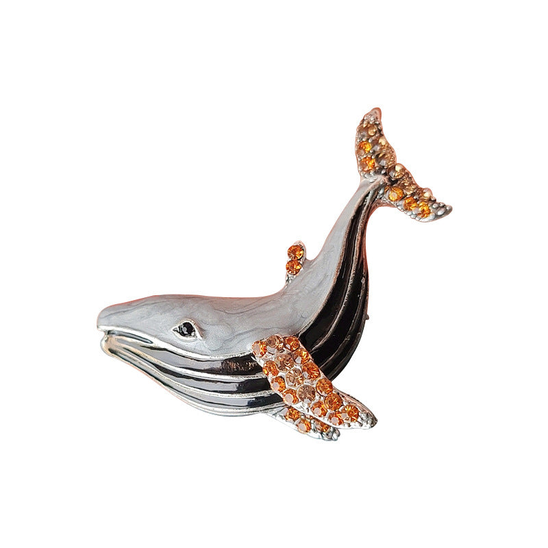 Unique decorative brooch for jackets