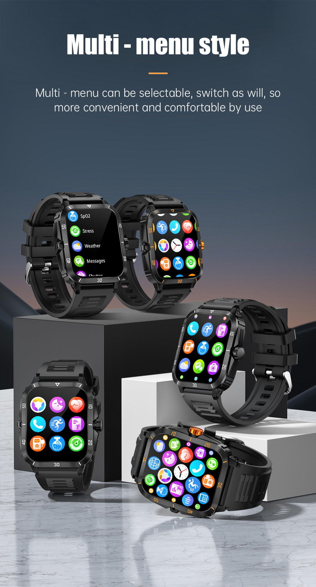 Smart Sports Watch Multifunctional Features - Image 10