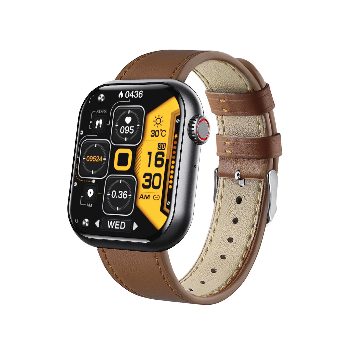 F57 smartwatch with health monitoring features
