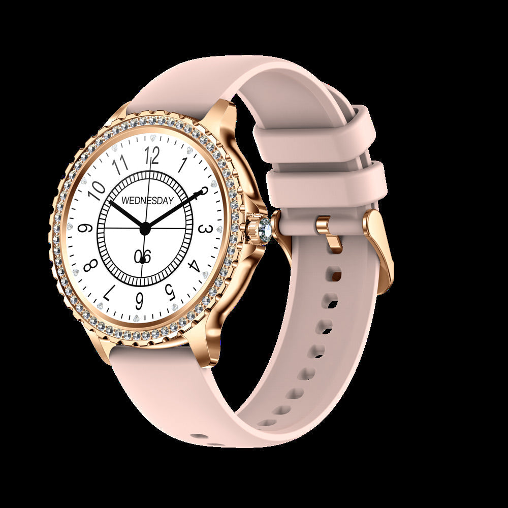 Smartwatch displaying fitness tracking capabilities