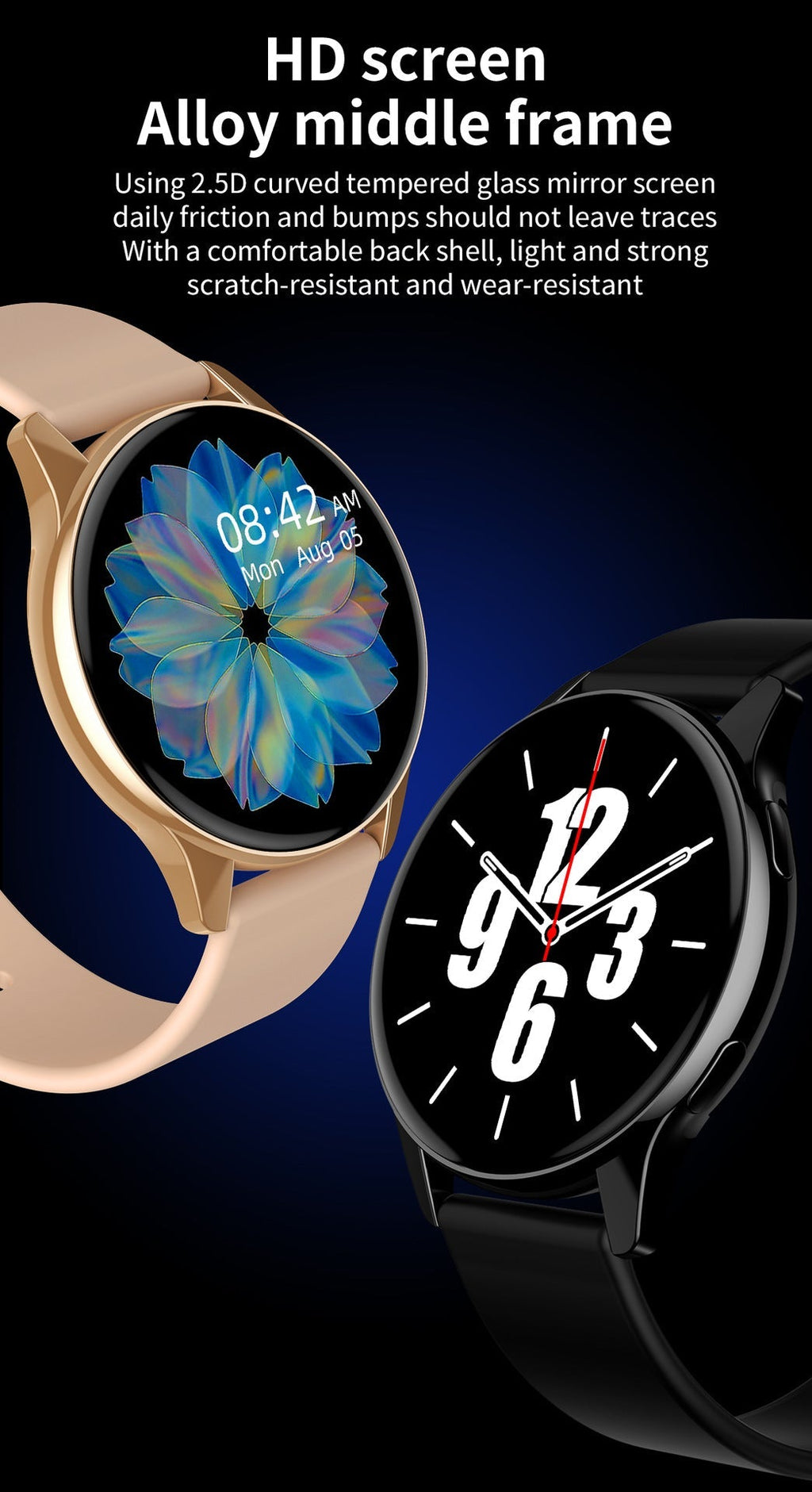 LIGE fitness tracker displaying call function