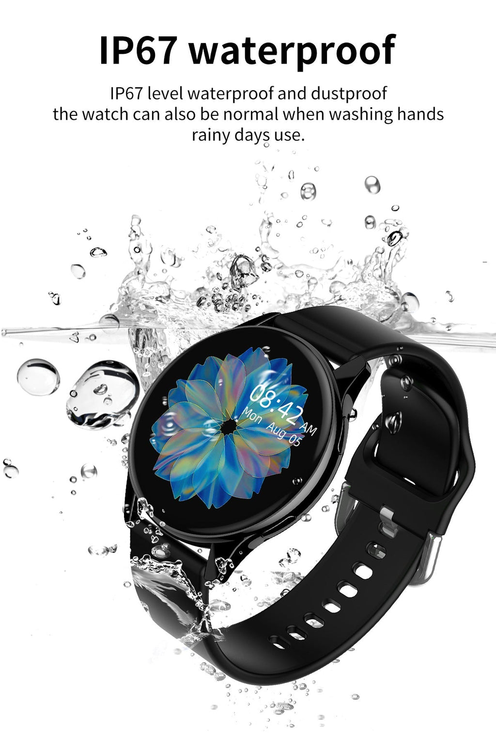 LIGE fitness tracker displaying call function