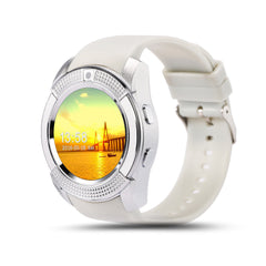 V8 Smart Watch displayed on a stylish desk