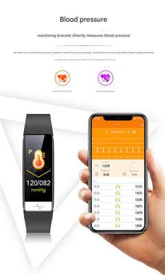 Different colour options of Y91 fitness tracker