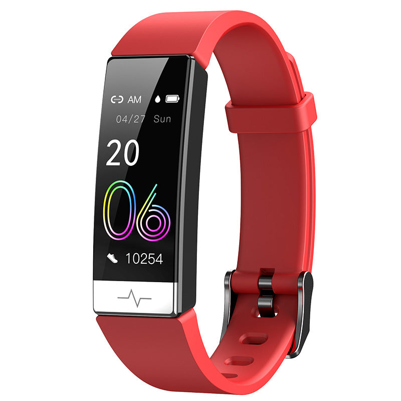 Heart rate display of Y91 fitness tracker