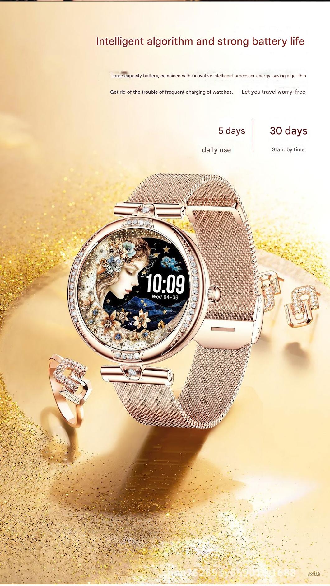 NX17 Pro fitness tracker side view