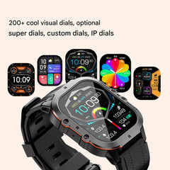 C26 smartwatch with magnetic charging method