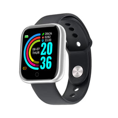 Y68 Smart Fitness Tracker in use