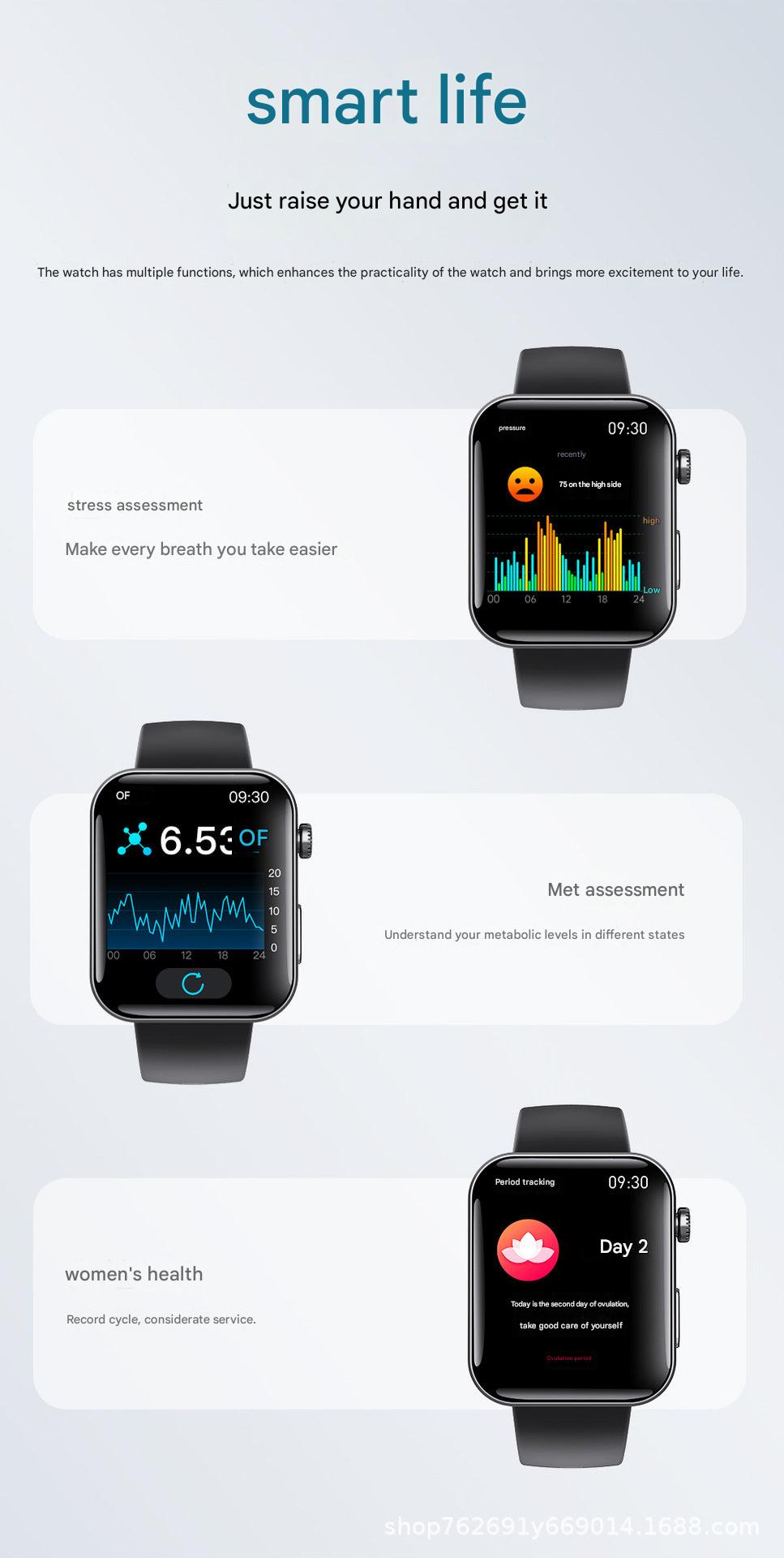 F300 smartwatch close-up