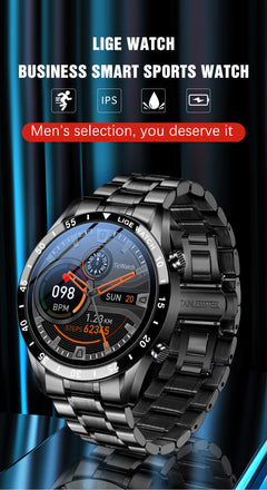 LIGE smartwatch with health tracking