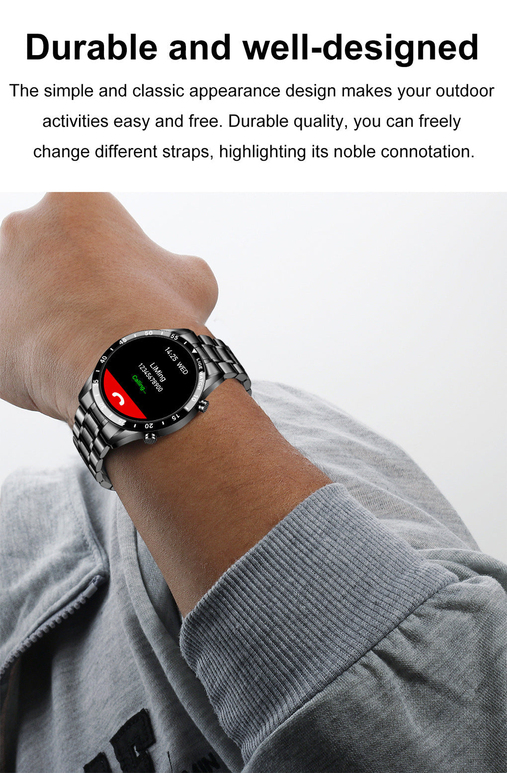 LIGE smartwatch features display