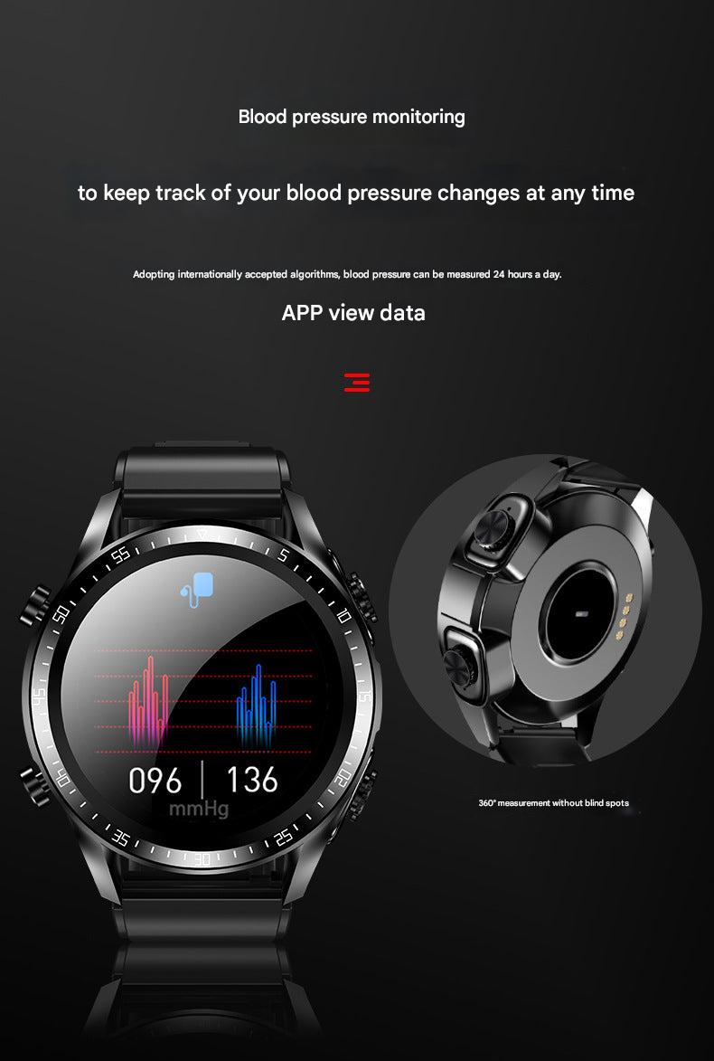 Smartwatch showing fitness tracking features