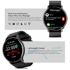 LIGE watch with heart rate monitor feature