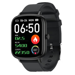 P55 Smartwatch side view showcasing music control function