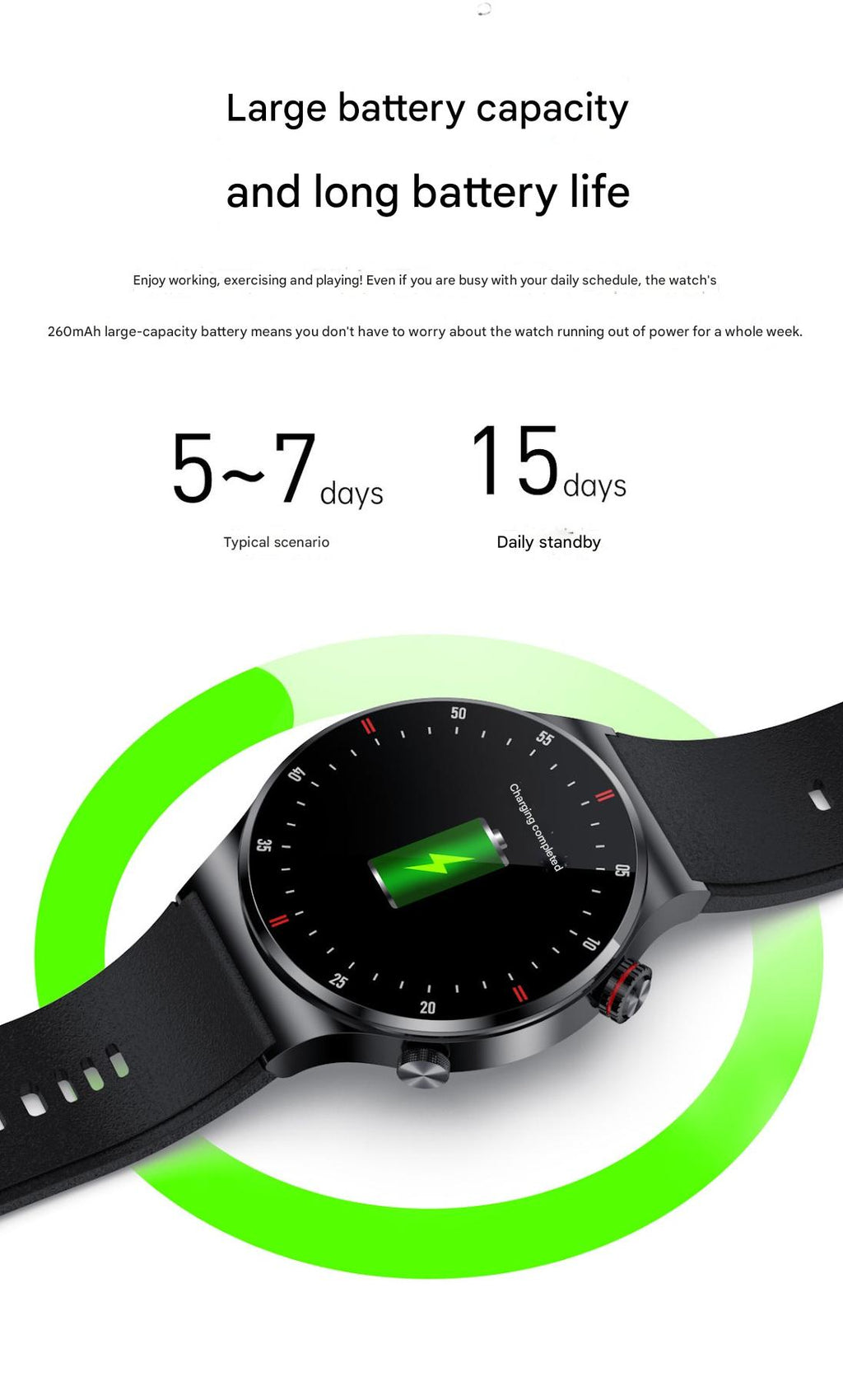 QW33 Smartwatch with Charging Setup