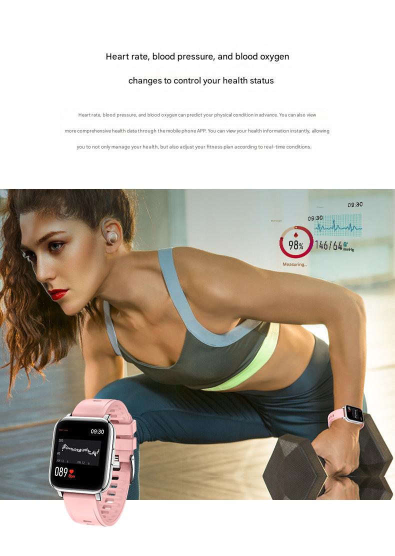 P25 Smartwatch back view with charging interface