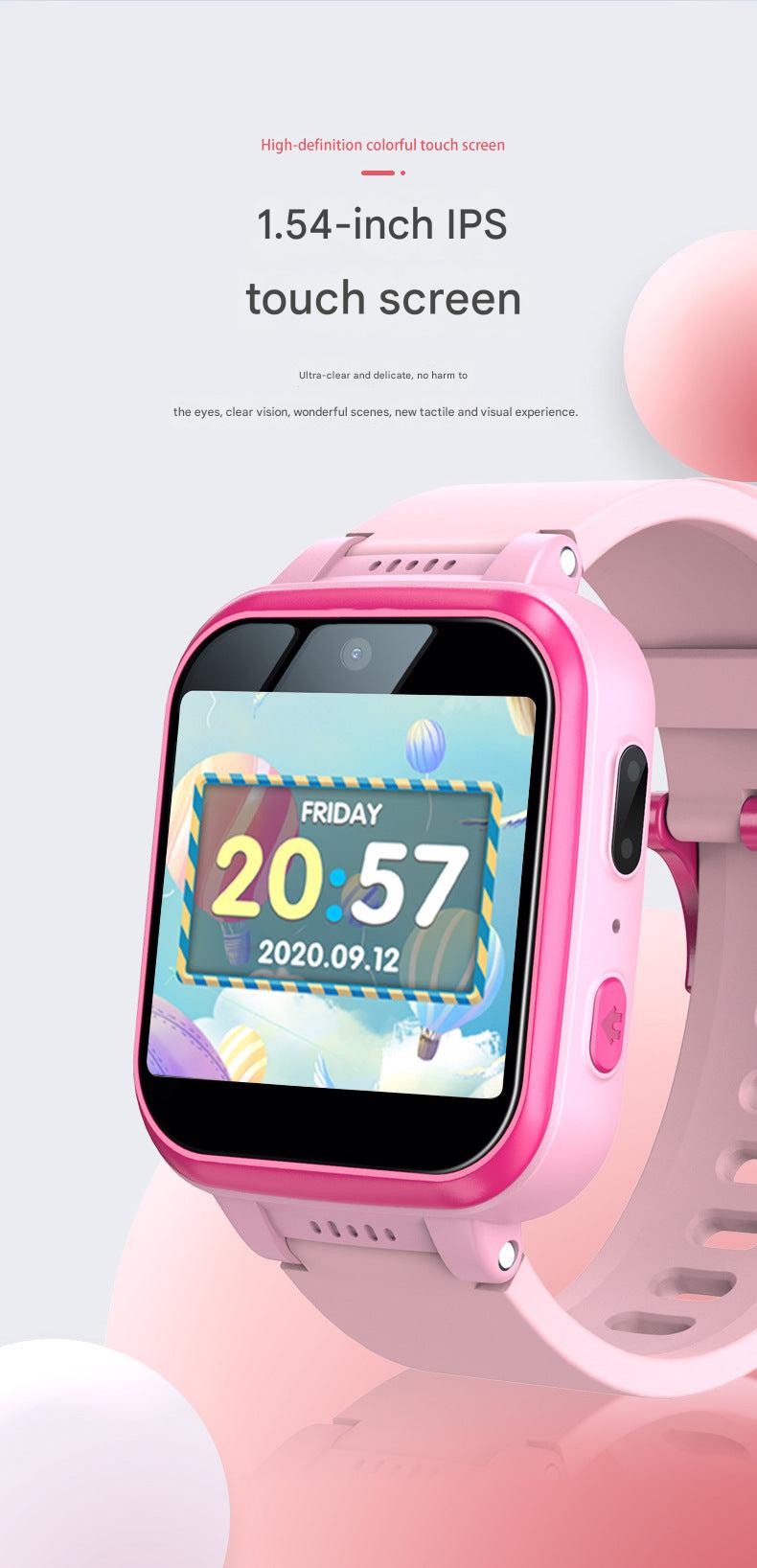 Y90 Kids Smartwatch Purple with Games