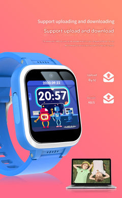 Close-up of Y90 Kids Smartwatch Functionality