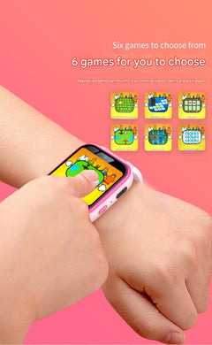 Y90 Kids Smartwatch Blue with Music Playback