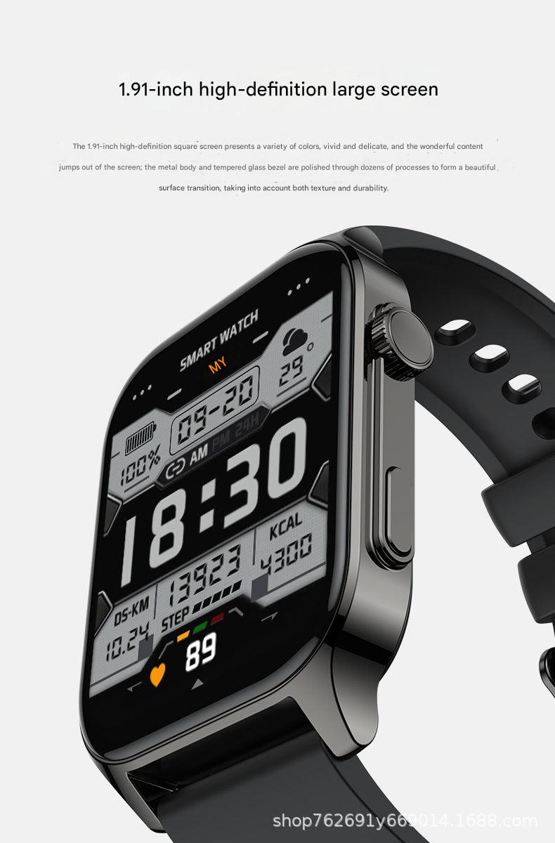 P99 Smartwatch displaying heart rate monitoring