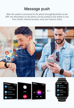 Y3 smartwatch displaying Bluetooth calling feature