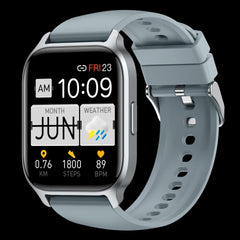 Y3 smartwatch in silver grey colour