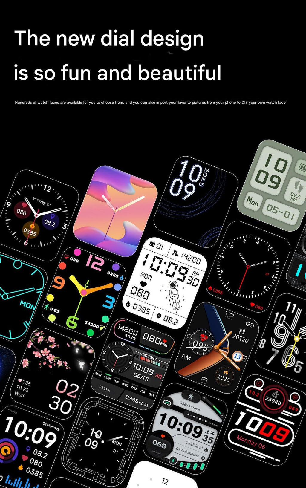 F57L Smartwatch back view
