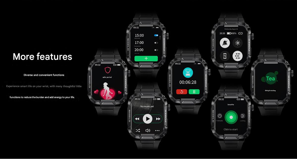 MK66 smartwatch with Bluetooth calling feature