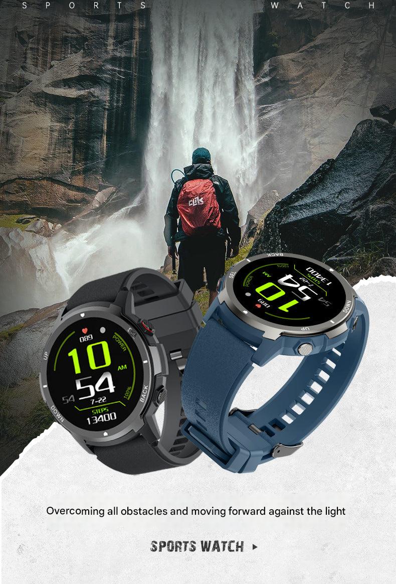 S52 smartwatch in use at a gym