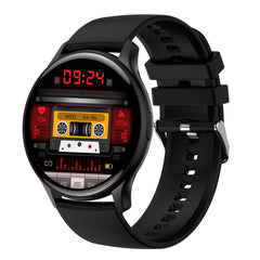 HK89 smartwatch in black colour on wrist